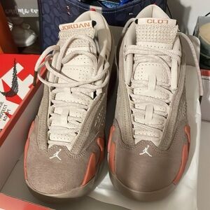 Air Jordan 14 size 6.5 boys. Worn 3/4 times.